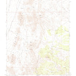 United States Geological Survey Caliente NW, NV (1970, 24000-Scale) digital map