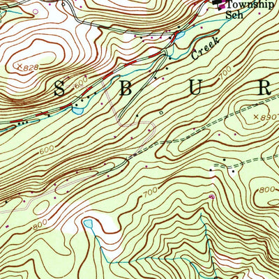 United States Geological Survey Califon, NJ (1954, 24000-Scale) digital map