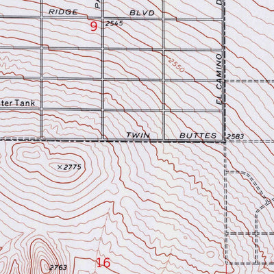 United States Geological Survey California City South, CA (1973, 24000-Scale) digital map