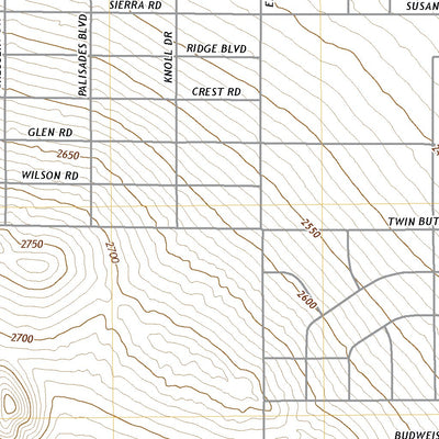 United States Geological Survey California City South, CA (2021, 24000-Scale) digital map