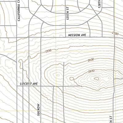 United States Geological Survey California City South, CA (2021, 24000-Scale) digital map