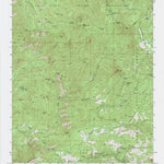 United States Geological Survey California Hot Springs, CA (1986, 24000-Scale) digital map