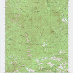 United States Geological Survey California Hot Springs, CA (1986, 24000-Scale) digital map