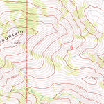 United States Geological Survey California Mountain, NV (1971, 24000-Scale) digital map