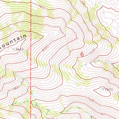 United States Geological Survey California Mountain, NV (1971, 24000-Scale) digital map