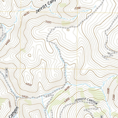 United States Geological Survey California Mountain, NV (2021, 24000-Scale) digital map