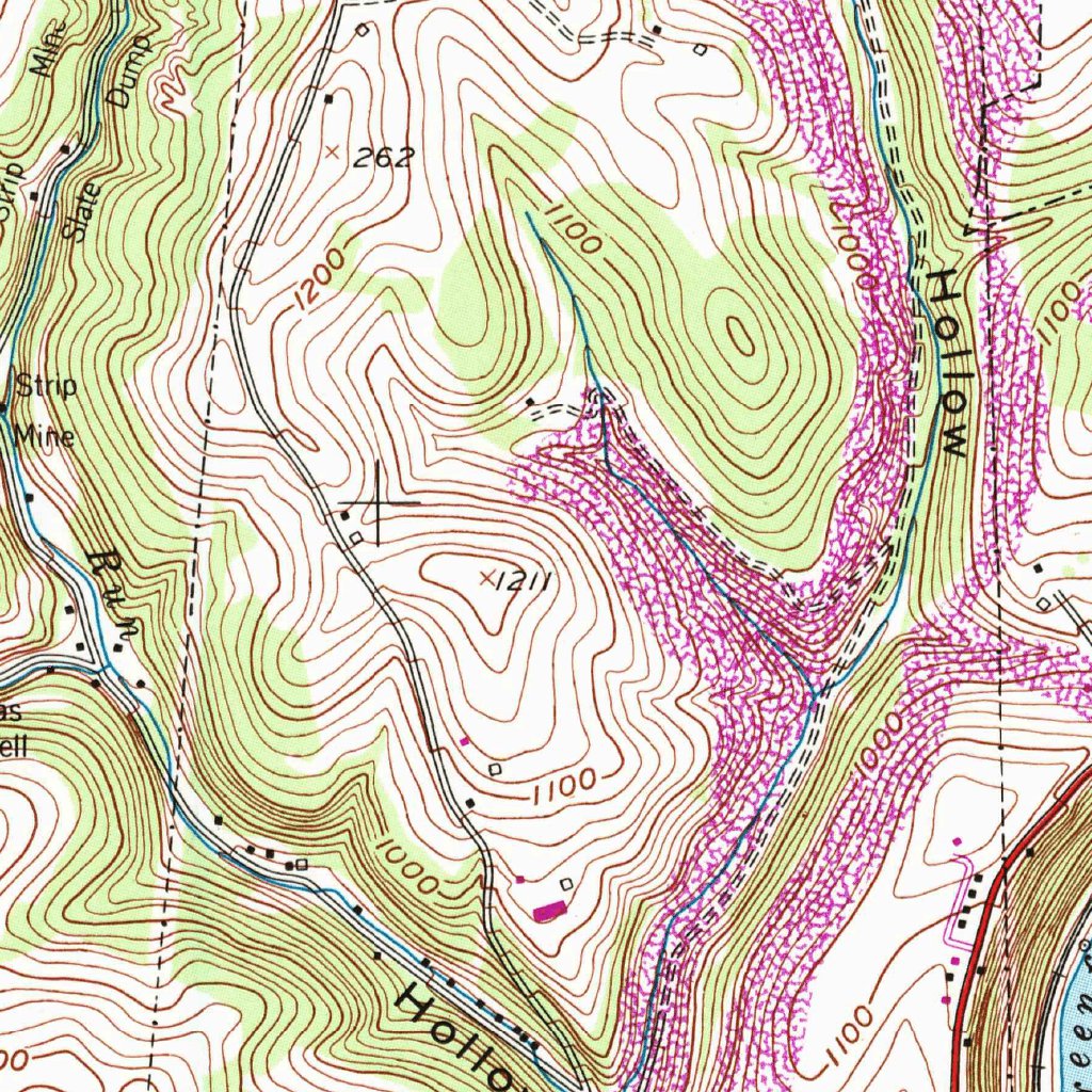 California, PA (1954, 24000-Scale) Map by United States Geological ...