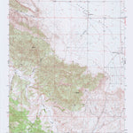 United States Geological Survey California Valley, CA (1966, 24000-Scale) digital map