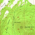 United States Geological Survey Calimus Butte, OR (1956, 62500-Scale) digital map