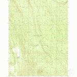 United States Geological Survey Calimus Butte, OR (1988, 24000-Scale) digital map