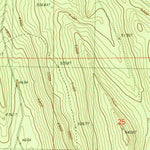United States Geological Survey Calimus Butte, OR (1988, 24000-Scale) digital map