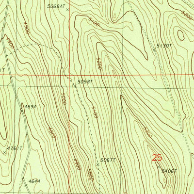 United States Geological Survey Calimus Butte, OR (1988, 24000-Scale) digital map