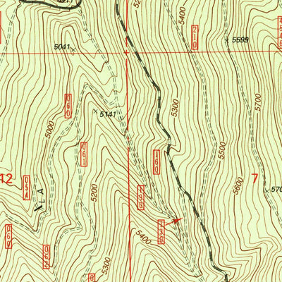 United States Geological Survey Calimus Butte, OR (1998, 24000-Scale) digital map