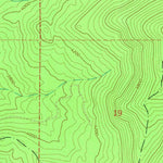 United States Geological Survey Calispell Peak, WA (1980, 24000-Scale) digital map