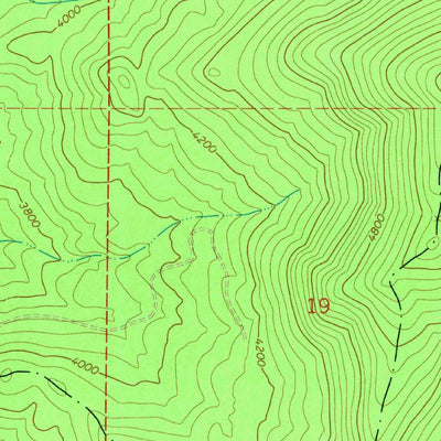 United States Geological Survey Calispell Peak, WA (1980, 24000-Scale) digital map