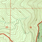 United States Geological Survey Calispell Peak, WA (1992, 24000-Scale) digital map