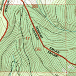 United States Geological Survey Calispell Peak, WA (1992, 24000-Scale) digital map