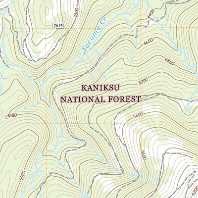 United States Geological Survey Calispell Peak, WA (2020, 24000-Scale) digital map