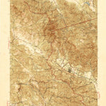 United States Geological Survey Calistoga, CA (1945, 62500-Scale) digital map