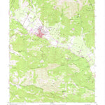 United States Geological Survey Calistoga, CA (1958, 24000-Scale) digital map