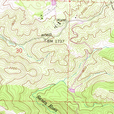 United States Geological Survey Calistoga, CA (1958, 24000-Scale) digital map