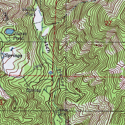 United States Geological Survey Calistoga, CA (1997, 24000-Scale) digital map