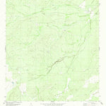 United States Geological Survey Callaghan Ranch SE, TX (1980, 24000-Scale) digital map