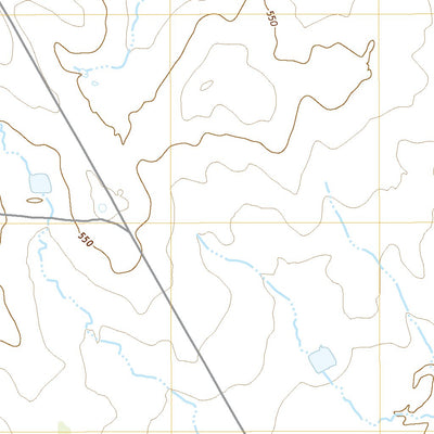 United States Geological Survey Callaghan Ranch SE, TX (2022, 24000-Scale) digital map