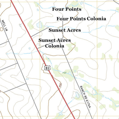 United States Geological Survey Callaghan Ranch South, TX (2022, 24000-Scale) digital map