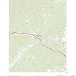 United States Geological Survey Callaghan, VA (2022, 24000-Scale) digital map
