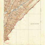 United States Geological Survey Callaghan, VA-WV (1923, 62500-Scale) digital map