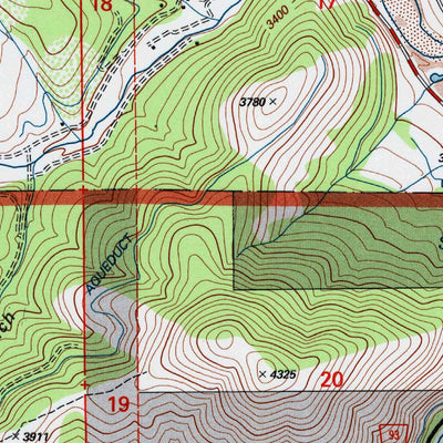 United States Geological Survey Callahan, CA (2001, 24000-Scale) digital map