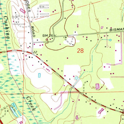 United States Geological Survey Callahan, FL (1970, 24000-Scale) digital map