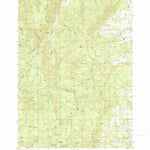 United States Geological Survey Callahan, OR (1990, 24000-Scale) digital map