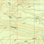 United States Geological Survey Callahan, OR (1990, 24000-Scale) digital map