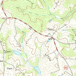 United States Geological Survey Callands, VA (1965, 24000-Scale) digital map