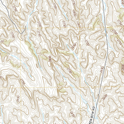 United States Geological Survey Callaway, NE (2021, 24000-Scale) digital map