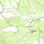 United States Geological Survey Callaway, VA (1963, 24000-Scale) digital map