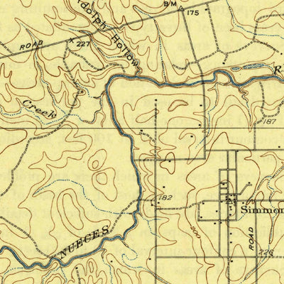 United States Geological Survey Calliham, TX (1929, 62500-Scale) digital map