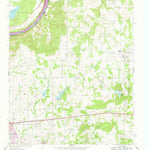 United States Geological Survey Callisburg, TX-OK (1960, 24000-Scale) digital map