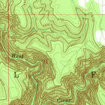 United States Geological Survey Calloway Butte, AZ (1965, 24000-Scale) digital map