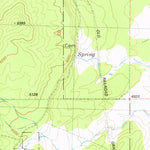 United States Geological Survey Calpine, CA (1981, 24000-Scale) digital map