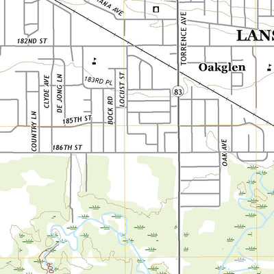 United States Geological Survey Calumet City, IL (2021, 24000-Scale) digital map