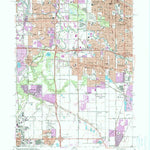 United States Geological Survey Calumet City, IL-IN (1968, 24000-Scale) digital map