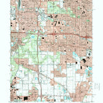 United States Geological Survey Calumet City, IL-IN (1998, 24000-Scale) digital map