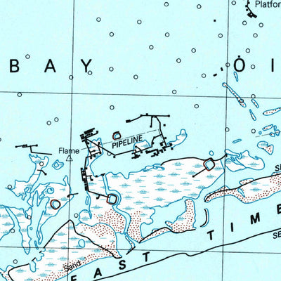 United States Geological Survey Calumet Island, LA (1998, 24000-Scale) digital map