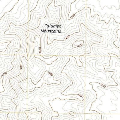 United States Geological Survey Calumet Mine, CA (2021, 24000-Scale) digital map