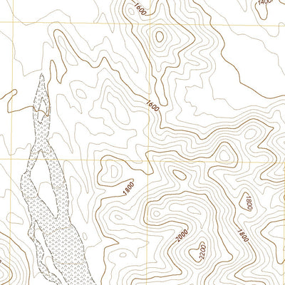 United States Geological Survey Calumet Mountains, CA (2021, 24000-Scale) digital map