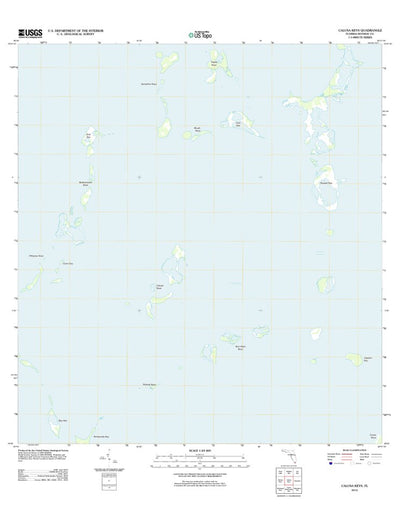 United States Geological Survey Calusa Keys, FL (2012, 24000-Scale) digital map