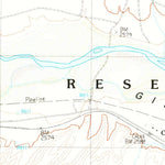 United States Geological Survey Calva, AZ (1989, 24000-Scale) digital map